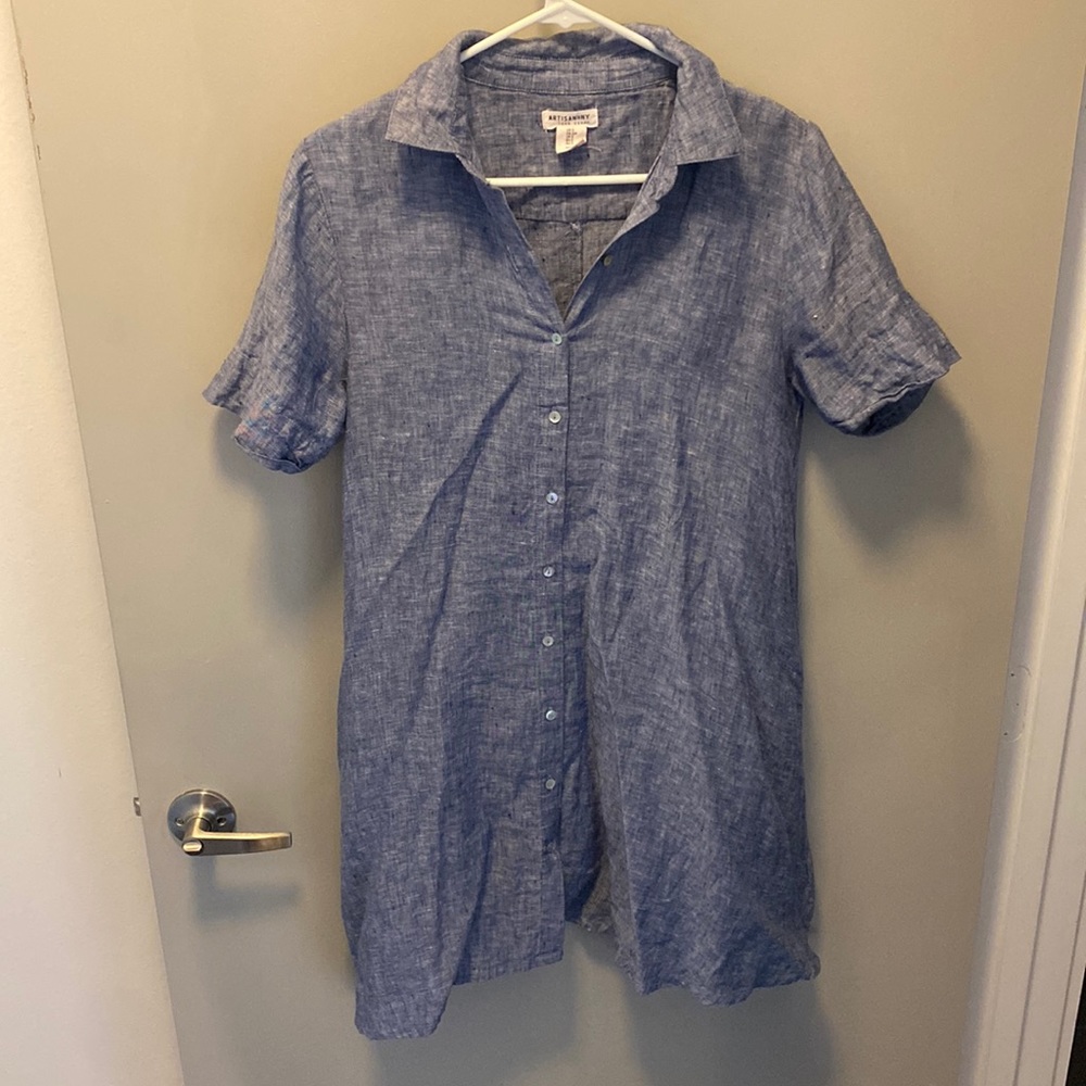 Button down dress